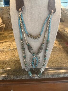 Twine & Twig West Collection Blossom Layered Necklace